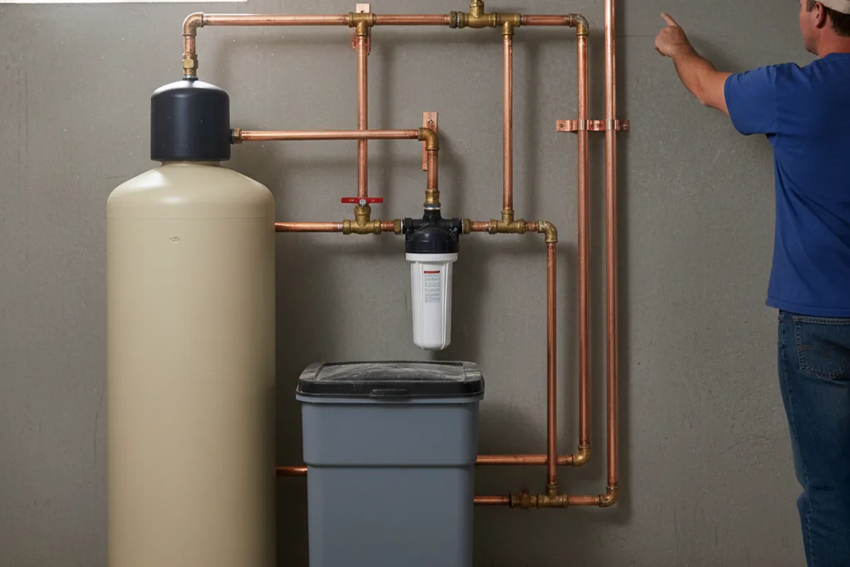 Whole-house water treatment system installed in Nazareth